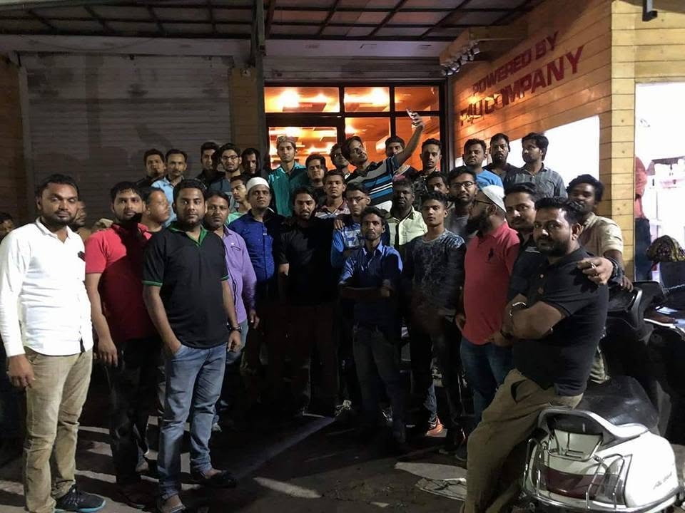 Founding members of Sanjri Youth Foundation